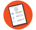 Medicaid icon (orange)