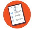 Medicaid icon (orange)