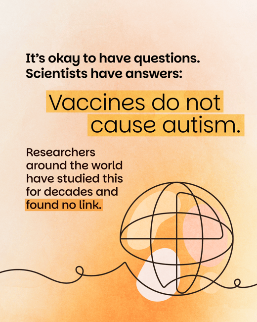 Vaccines do not cause autism